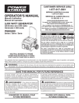 OPERATOR`S MANUAL