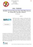 MSc THESIS - Publication