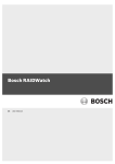 Bosch RAIDWatch - Bosch Security Systems