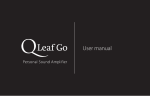 Qleaf Go User manual EN HR