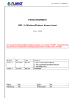 802.11n Wireless Outdoor Access Point