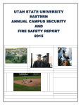 2015 Annual Campus Security and Fire Safety Report