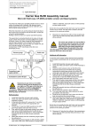 Carrier Gas Refill assembly manual