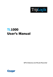 Milesmarker TL1000 Manual