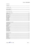 Autosearch II User Manual Copyright 1998 Page 1 CONTENTS