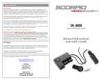 SR-i800 Installation & User Manual