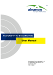 AlvariCRAFT BMAX FDD, Ver.3.0 - User Manual