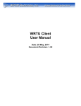 WRTU Client User Manual