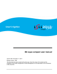 iSii aqua compact user manual