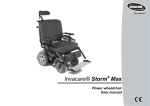 Invacare® Storm Max - Support For Better Life!