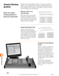 Series V7 Terminal Marking Systems and