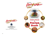 Owner`s Manual Recipe Book - Thane International, Inc.