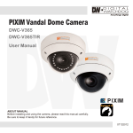 PIXIM Vandal Dome Camera