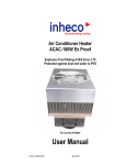User Manual - INHECO Industrial Heating & Cooling GmbH