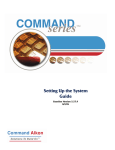 Setting Up the System Guide - Command Alkon User Gateway