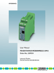 User Manual PSI-DATA/FAX-MODEM/RS232 UM E