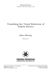 Visualising the Visual Behaviour of Vehicle Drivers