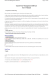 Guard Tour Management Software User`s Manual