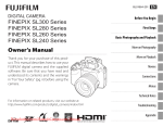 Fujifilm FinePix SL280 User`s Manual