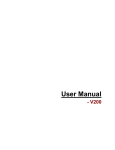 V200 User`s Manual