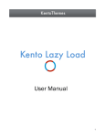 User Manual - KentoThemes