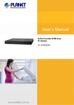 User`s Manual ICF-1700 - PLANET Technology Corporation.