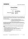 Errata Sheet