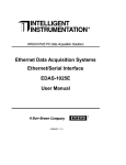 Ethernet Data Acquisition Systems Ethernet/Serial Interface EDAS