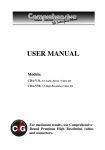 USER MANUAL - Comprehensive Connectivity Company