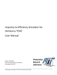 User Manual - MIT Photovoltaic Research Laboratory