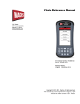 Vitals Reference Manual