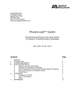 Phospha-Light™ System Protocol (PN T9007D)