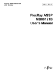 FlexRay ASSP MB88121B User`s Manual