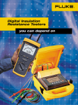 Digital Insulation Resistance Testers