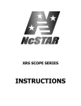 XRS Scope Series Instructions