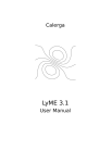 LyME User Manual