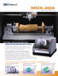 MDX-40A Datasheet