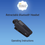 Retractable Bluetooth® Headset