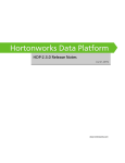 Hortonworks Data Platform - HDP-2.3.0 Release Notes