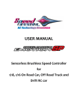 USER MANUAL - Speed Passion