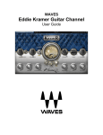 Kramer Guitar Channel User Manual