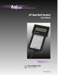 SIT Hand Held Terminal User Manual - Home Page