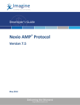 Nexio AMP Protocol 7.5 Developers Guide