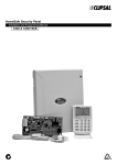 Clipsal 5400 Installer Manual