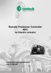 Remote Positioner Controller RPC