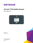 AirCard 785S Mobile Hotspot User Manual