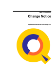 Qedit 5.6 for HP-UX Change Notice