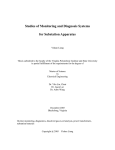 Studies of Monitoring and Diagnosis Systems for Substation Apparatus