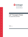 LUX Fluorogenic Primers - Thermo Fisher Scientific