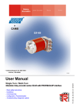 Operating Manual CE-65 / 100 PROFIBUS-DP (PNO) - TR